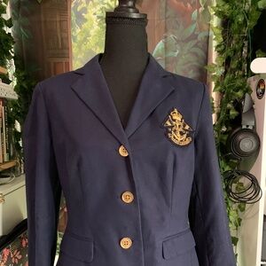 Ralph Lauren crested Blazer